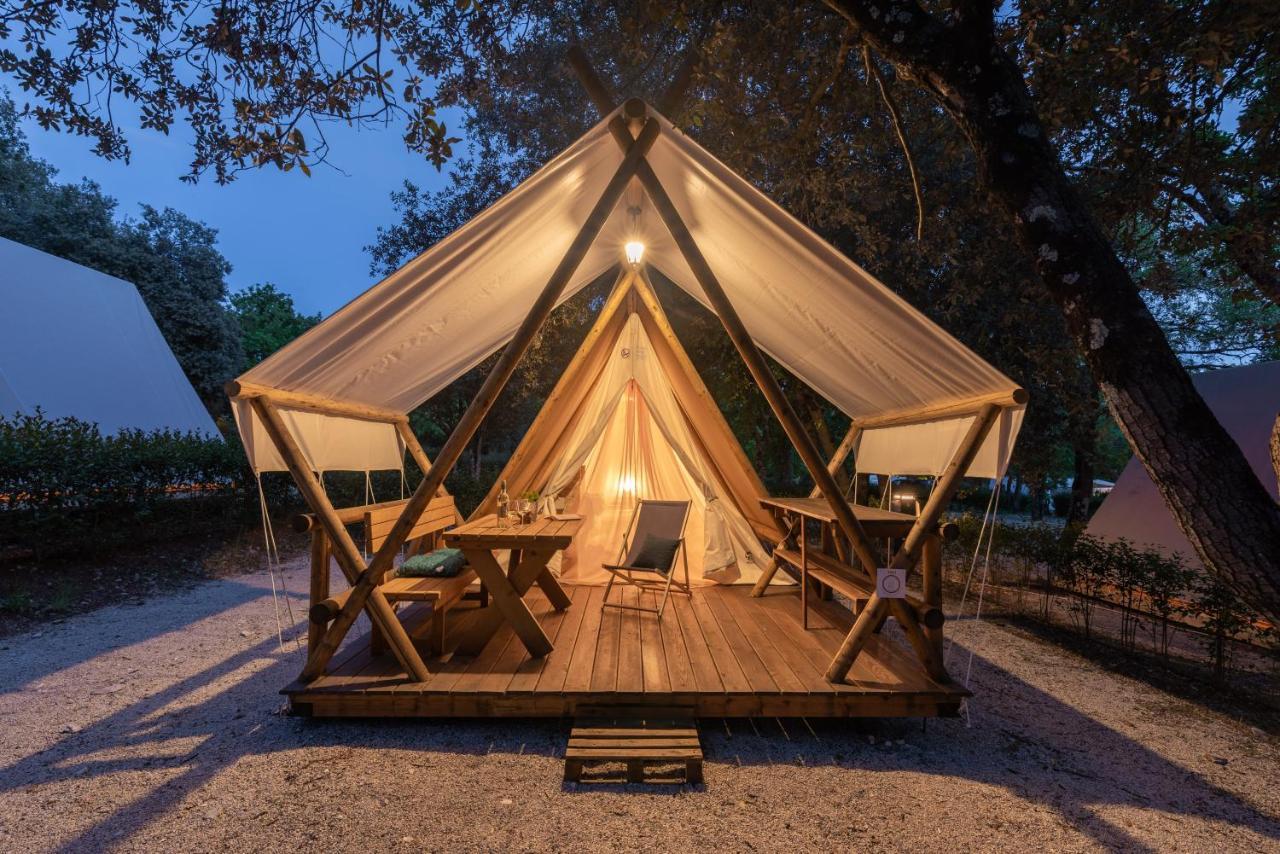 Eco Glamping- Fkk Nudist Camping Solaris โปเรช ภายนอก รูปภาพ